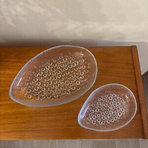 MCM Asteroid Glass Dishes